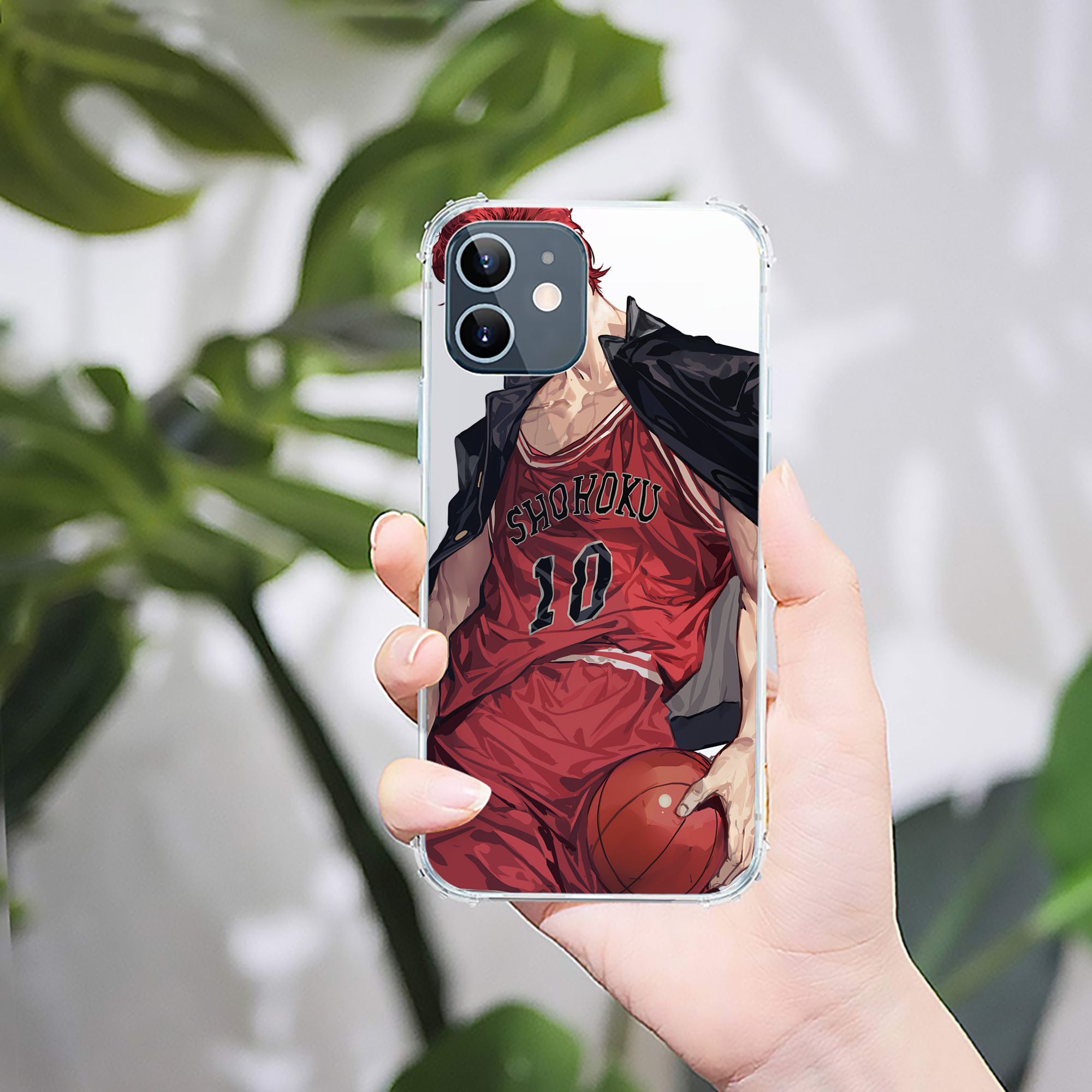 （画像用） SLAM DUNK／スラムダンク 【iPhone 12シリーズ対応】透明スマホケース（クリアソフトケース）